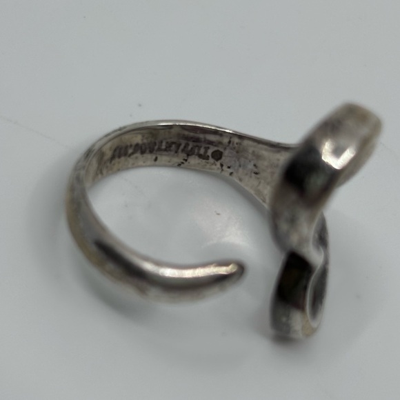 Tiffany & Co. open heart sterling ring - Picture 3 of 3